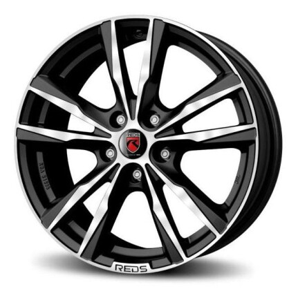 Reds K2 HD Matt Black polished 7,5x17 5x112 ET45 CB72.3 60° 7.5x17