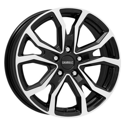 Dezent TV-Trailer dark Black/polished 6,5x17 5x112 ET30,1 CB66,6 60° 6.5x17