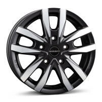 Borbet CW5 black polished matt 6,5x16 5x120 ET60 CB65,1 R14 6.5/16