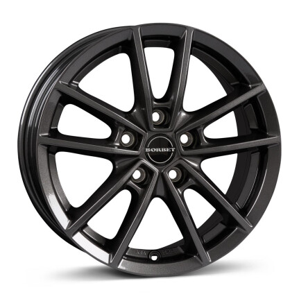 Borbet W mistral anthracite glossy 6x15 5x112 ET43 CB57,1 R13 6x15