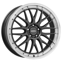 Dotz Bilbao dark Gunmetal/polished lip 8,5x19 5x112 ET25 CB70,1 60° 8.5/19