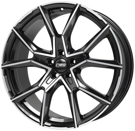 Cms C33 Diamond Black Gloss 8,5x20 5x112 ET30 CB66.6 60° 8.5x20