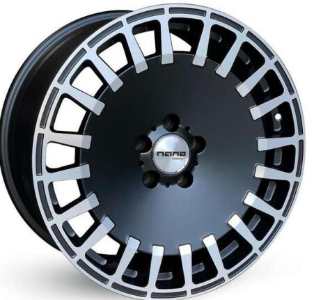 Nano 3S189 Matt Black 8,5x19 5x112 ET35 CB66.6 60° 8.5x19