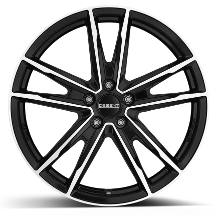 Dezent KF dark Black/polished 7,5x18 5x114.3 ET40 CB66,1 60° 7.5x18
