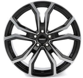 TV dark Black/polished 7x17 5x112 ET51 CB66,6 R14
