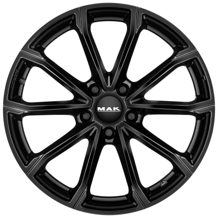 Mak Davinci Gloss Black 5x17 5x100 ET40 CB54,1 Flat 5x17