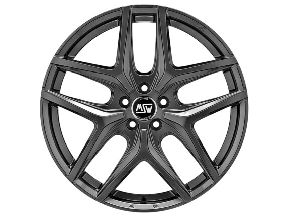 Msw 40 Gloss Gun Metal 8x19 5x130 ET40 CB66,6 R14 8x19