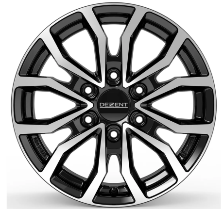 Dezent KC dark Black/polished 7,5x19 6x120 ET52,5 CB74,5 60° 7.5x19