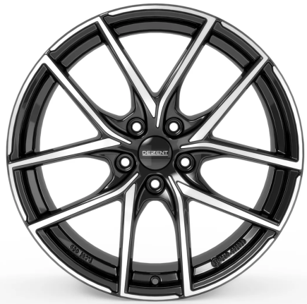 Dezent TO dark Black/polished 8x19 5x112 ET44 CB57,1 R13 8x19