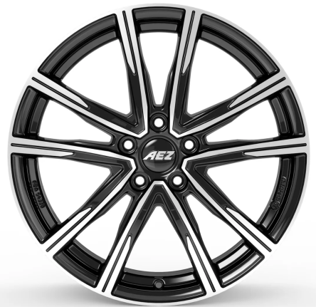 Aez Montreal dark Black/polished 7,5x19 5x114.3 ET51 CB67,1 60° 7.5x19