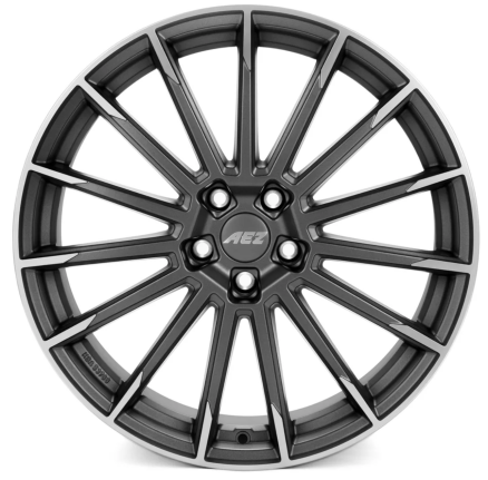 Aez Atlanta Graphite matt/polished 7,5x18 5x108 ET50 CB63,4 60° 7.5x18