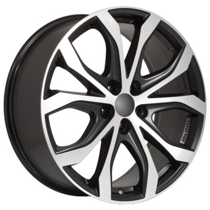 Alutec W10X racing-black frontpolished 8x18 5x114.3 ET40 CB70,1 60° 8x18