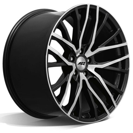 Aez Panama dark Gunmetal/polished 8,5x19 5x112 ET28 CB66.6 R14 8.5x19
