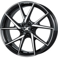 Alutec ADX.01 diamond-black frontpolished 7,5x18 4x100 ET38 CB63,3 60° 7.5/18