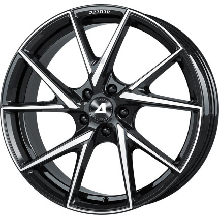 Alutec ADX.01 diamond-black frontpolished 7,5x18 4x100 ET38 CB63,3 60° 7.5x18