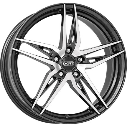 Dotz Interlagos dark Gunmetal/polished 7,5x18 5x100 ET51 CB57,1 R13 7.5x18