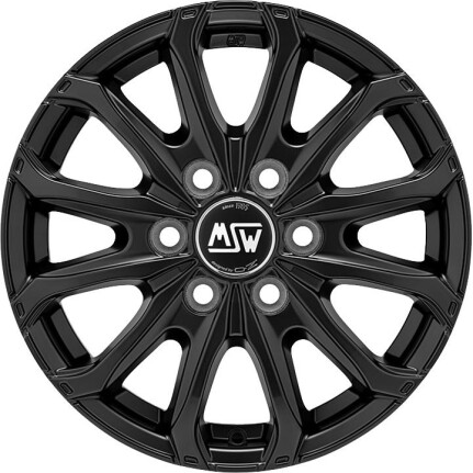 Msw 48 Van 6 Holes Matt Black 6,5x16 6x120 ET50 CB74,5 60° 6.5x16