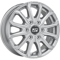 Msw 48 Van 6 Holes Full Silver 6,5x16 6x120 ET50 CB74,5 60° 6.5/16