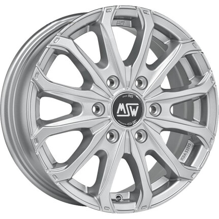 Msw 48 Van 6 Holes Full Silver 6,5x16 6x120 ET50 CB74,5 60° 6.5x16