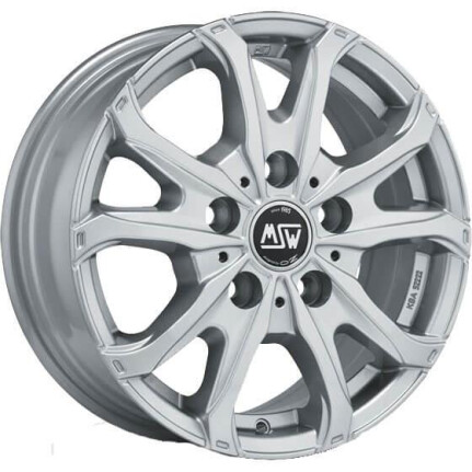 Msw 48 Van Full Silver 7x17 5x160 ET55 CB65,1 60° 7x17