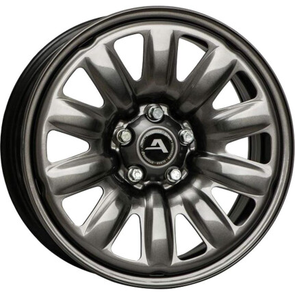 Alcar Hybridrad 130005A Anthracite 6,5x16 5x112 ET48 CB57,1 With Cap R13 6.5x16