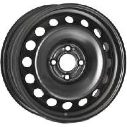 Kfz 7095 Black 6,5x16 4x108 ET48 CB63,4 60° 6.5x16