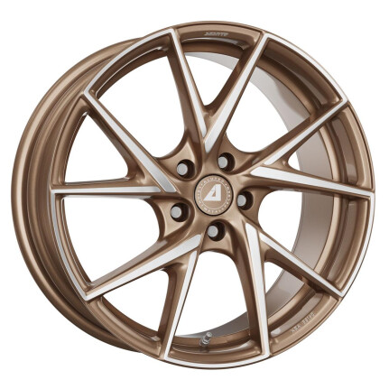 Alutec ADX.01 metallic-bronze frontpolished 7x17 4x108 ET32 CB65,1 Flat 7x17