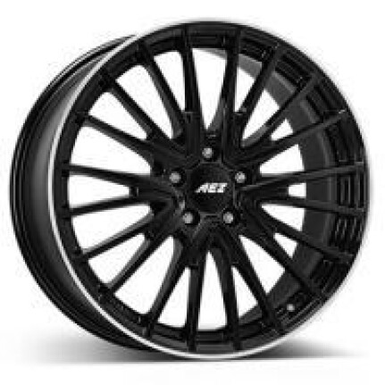 Aez Berlin Black/polished lip 8x19 5x112 ET38 CB66,6 R14 8x19