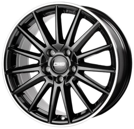 Cms C23 Diamond Rim Black Gloss 8x18 5x108 ET48 CB63,4 60° 8x18