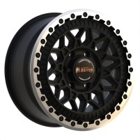 Fondmetal Bluster Matt Black Machined Lip 8,5x17 6x130 ET40 CB84,1 R14 8.5/17