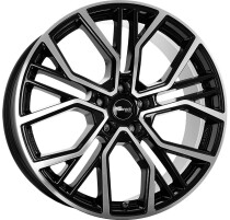 Brock B41 Schwarz Glanz Voll-Poliert (SGVP) 8,5x20 5x127 ET50 CB71,6 60° 8.5/20