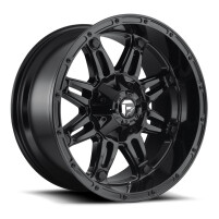 Fuel D625 Hostage Gloss Black 9x18 6x139.7 ET1 CB106.1 (PCD2: 6x135) 60° 9/18