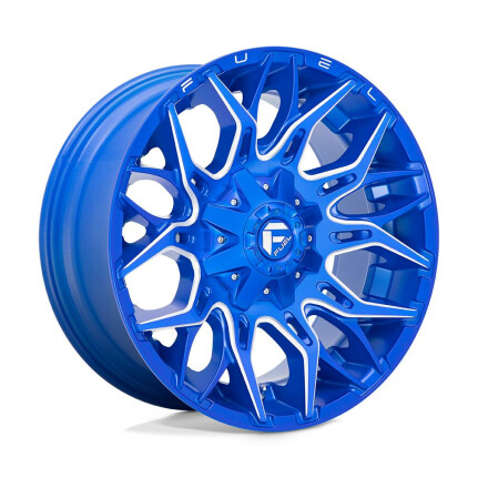 Fuel D770 Twitch Anodized Blue Milled 9x20 6x139.7 ET1 CB106,1 (PCD2: 6x135) 60° 9x20